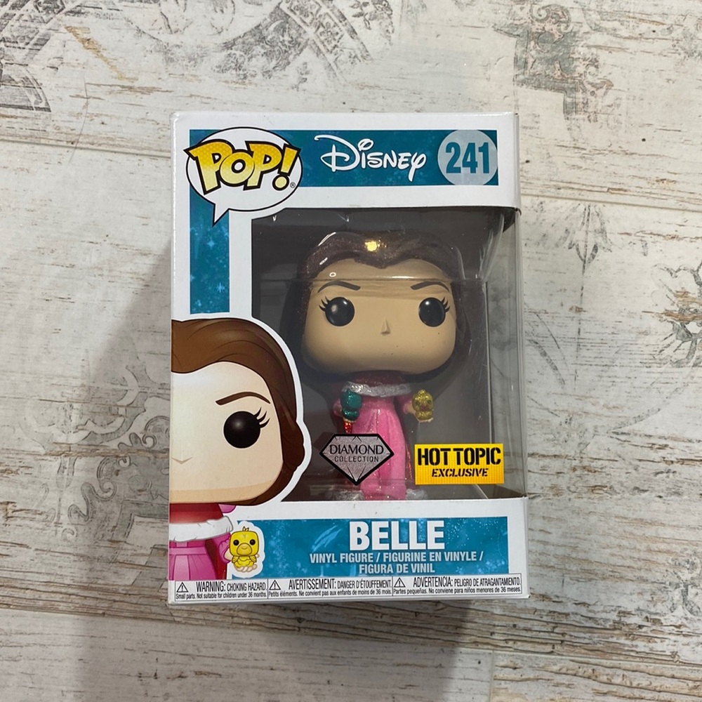 Funko Pop Belle Diamond #241 Disney Figure
